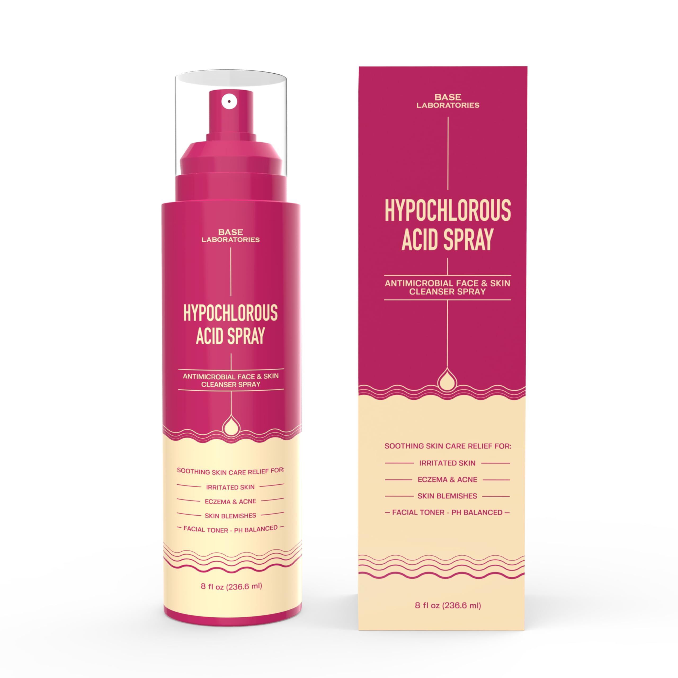 BASE LABORATORIES Hypochloreux spray – usage sûr pour bébés et enfants