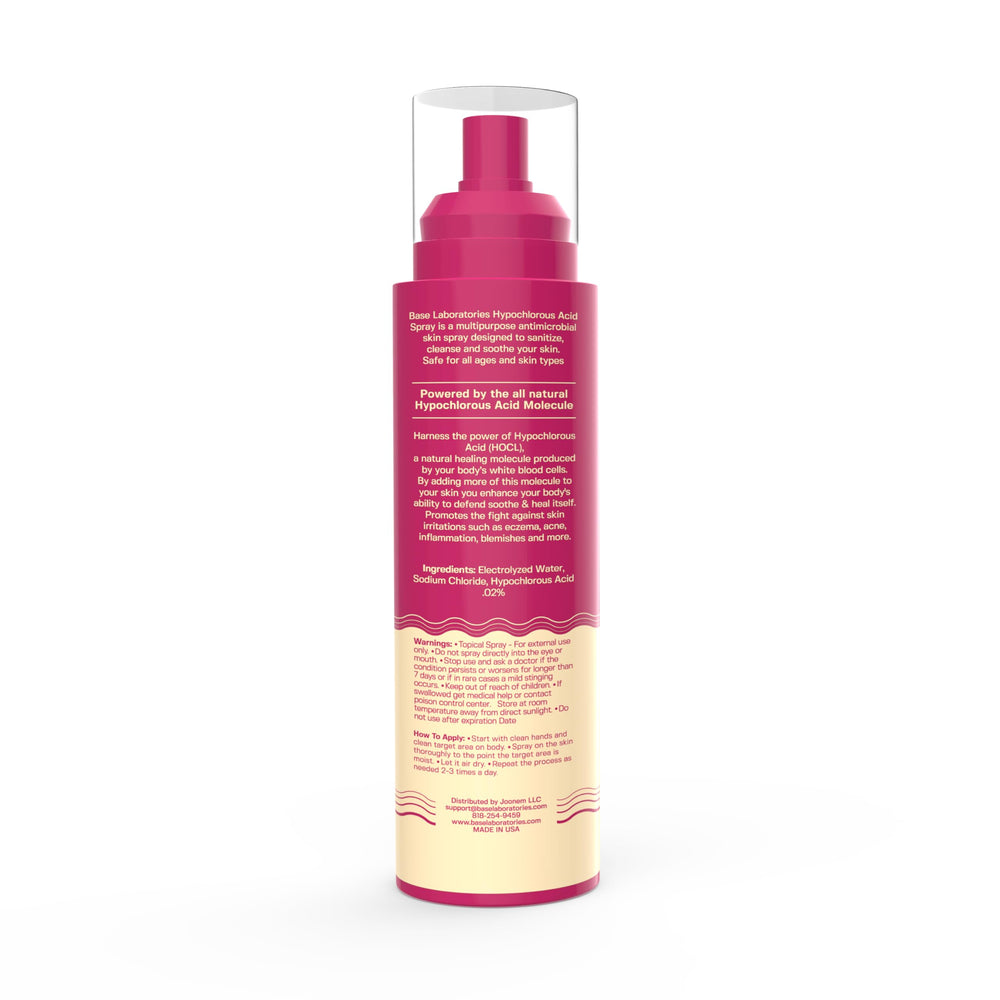 BASE LABORATORIES HOCl spray – soin visage quotidien pour peau sensible