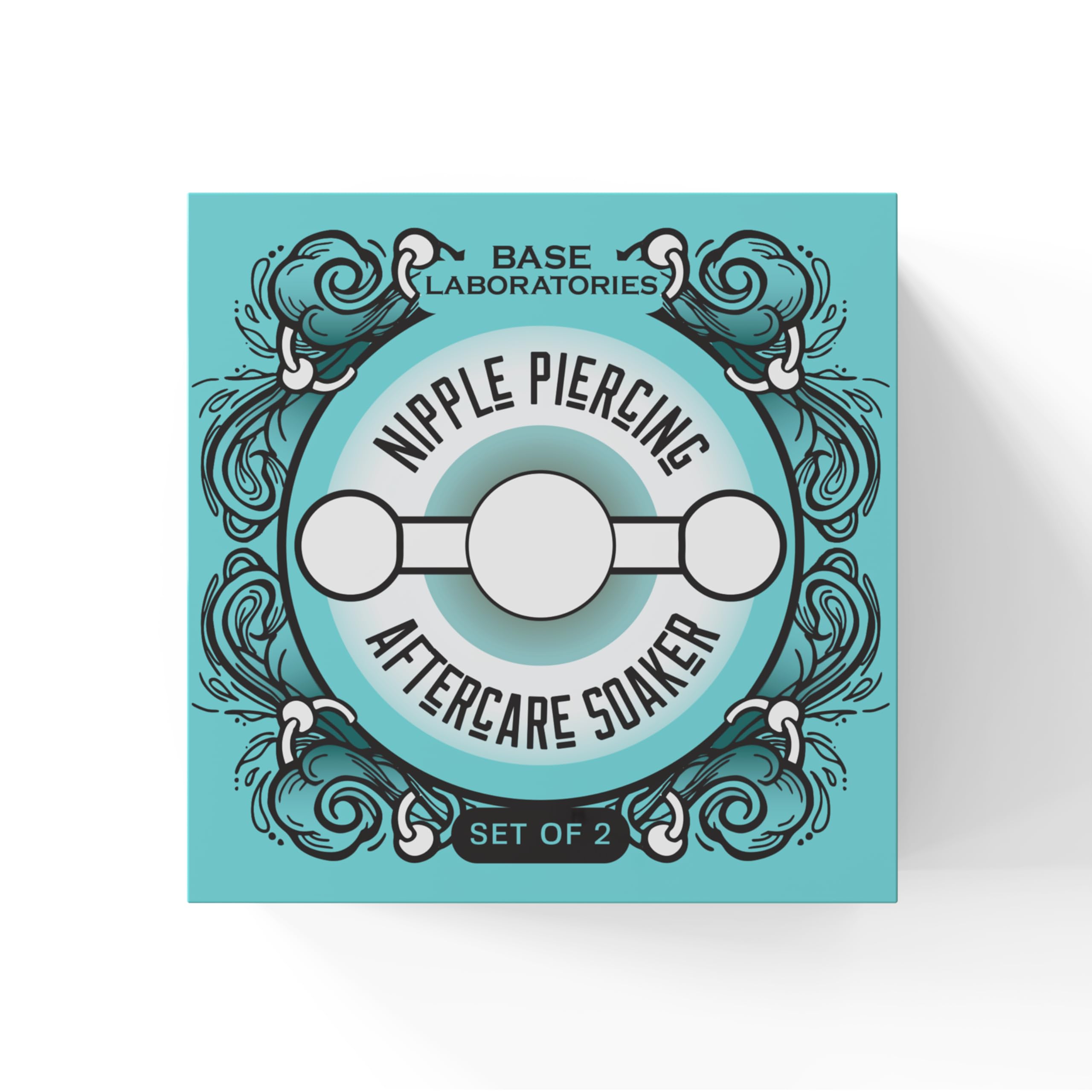 Base Laboratories protection contre l’irritation lors du soin initial du piercing