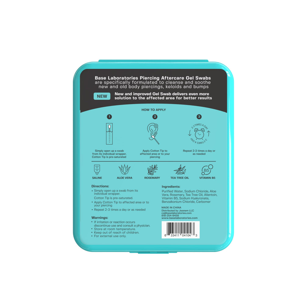 Base Labs nettoyage piercing ventre pour zone sensible.