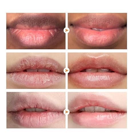 Base de maquillage idéale: prépare les lèvres pour une couleur uniforme.