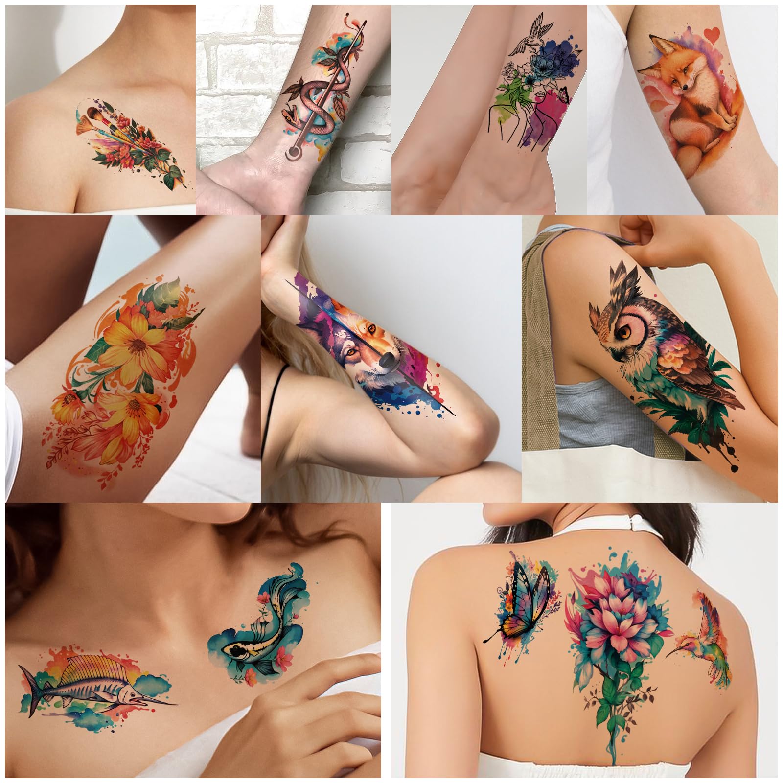 Basifa – tatouages réalistes et sans douleur, sans engagement durable.