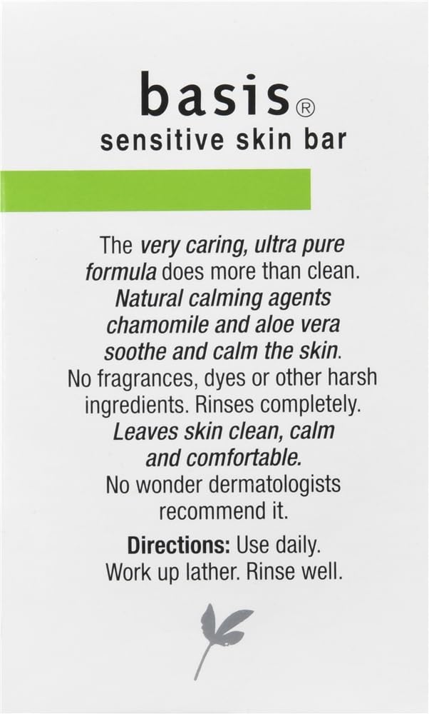Basis savon-nettoyant-peau-sensible-usage-quotidien: convient pour visage, mains et corps.
