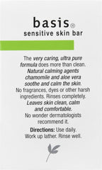 Basis savon-nettoyant-peau-sensible-usage-quotidien: convient pour visage, mains et corps.
