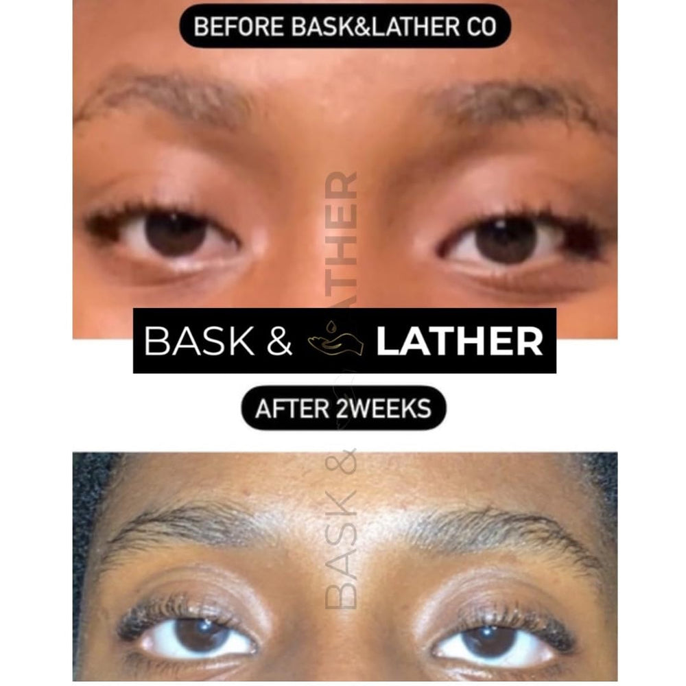 Bouteille Bask & Lather sérum pour cils