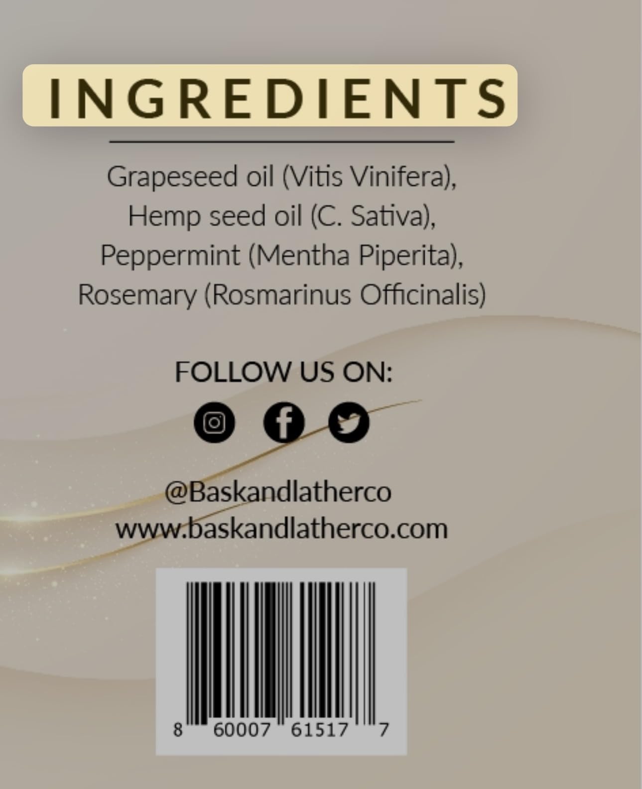 Utilisation Bask & Lather sur tous types de cheveux, résultats potentiels pour une chevelure saine.