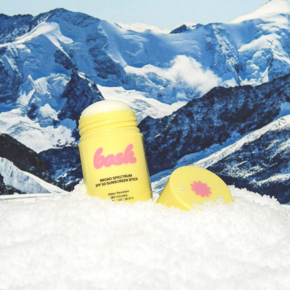 Bask SPF50 Stick sans parfum, adapté aux peaux sensibles et usage quotidien
