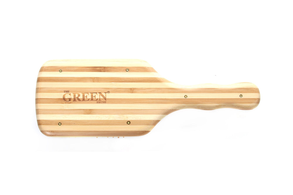 Brosse Bass Verte parfaite pour une utilisation quotidienne et douce.