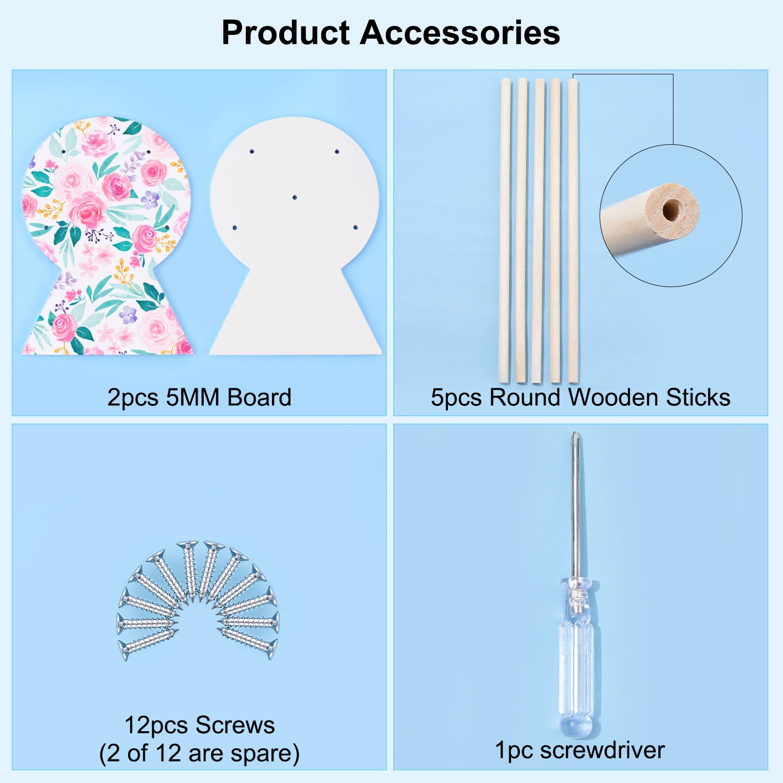 Panneau Basumee en PVC stable pour vos accessoires.