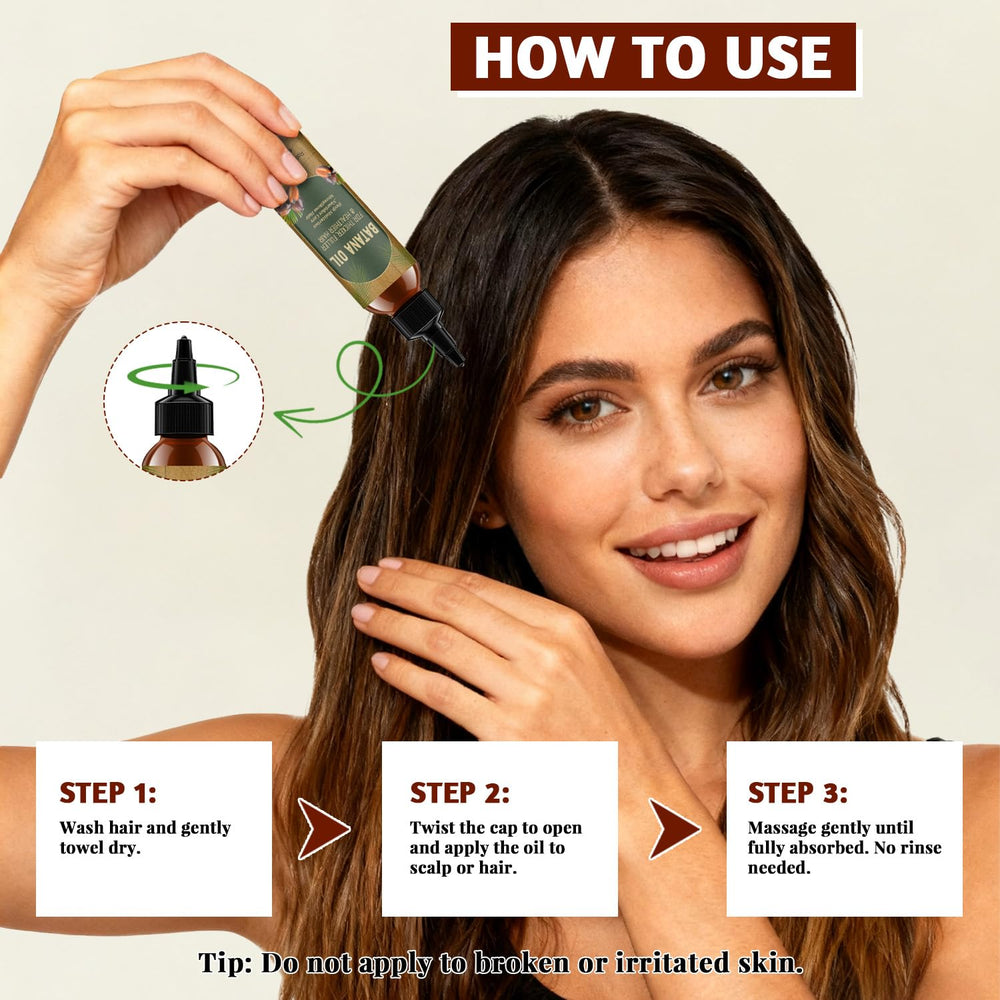 Batana Oil – Cheveux plus brillants et forts après chaque utilisation.