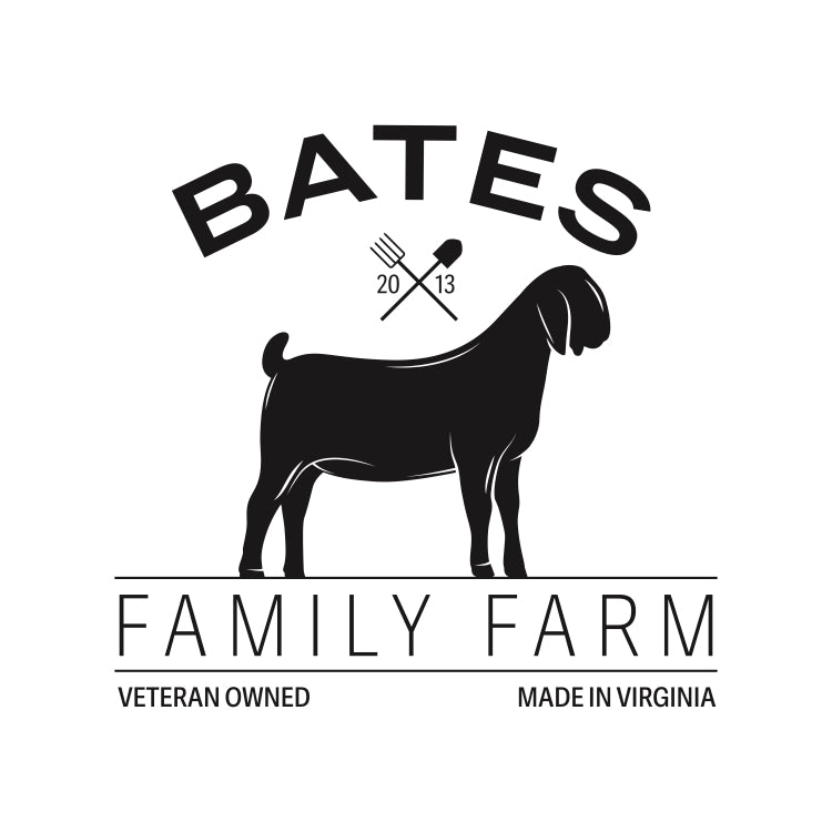 Produit fabriqué aux États-Unis par Bates Family Farm.
