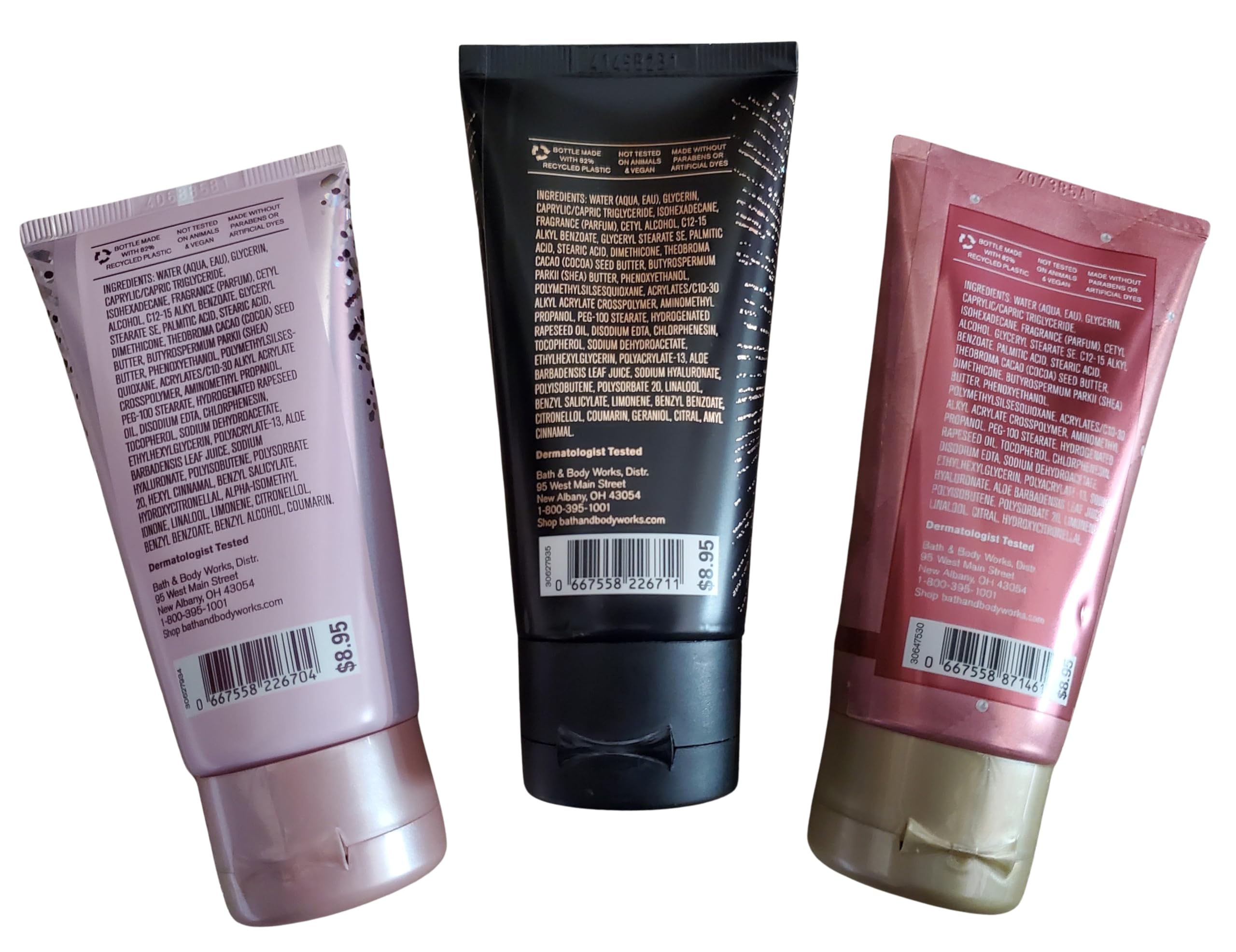 Bath & Body Works Into the Night, bouteille sophistiquée pour une hydratation durable.