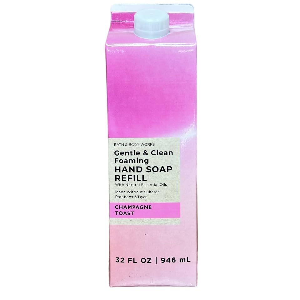 Recharge Bath & Body Works Champagne Toast, parfum festif pour les mains.