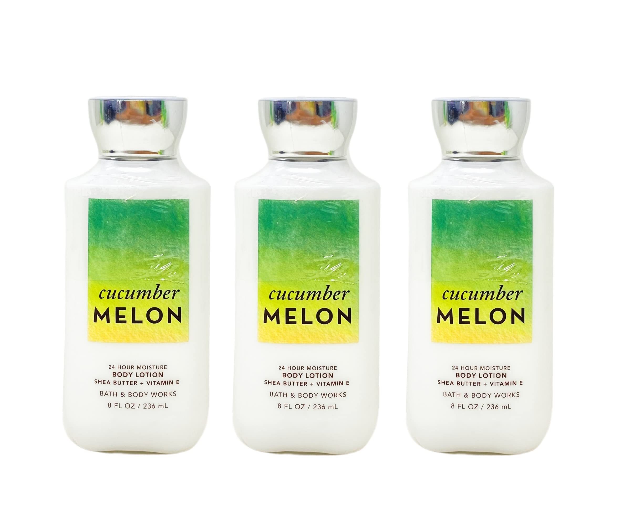 Bath & Body Works Concombre-Melon, flacon-lotion hydratante 24h.