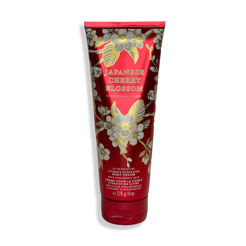 Coffret cadeau Bath & Body Works fleurs cerisier japonais emballage cadeau