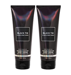 Bath & Body Works Black Tie creme-corps homme hydratante, peau douce et nourrie pour la journée.