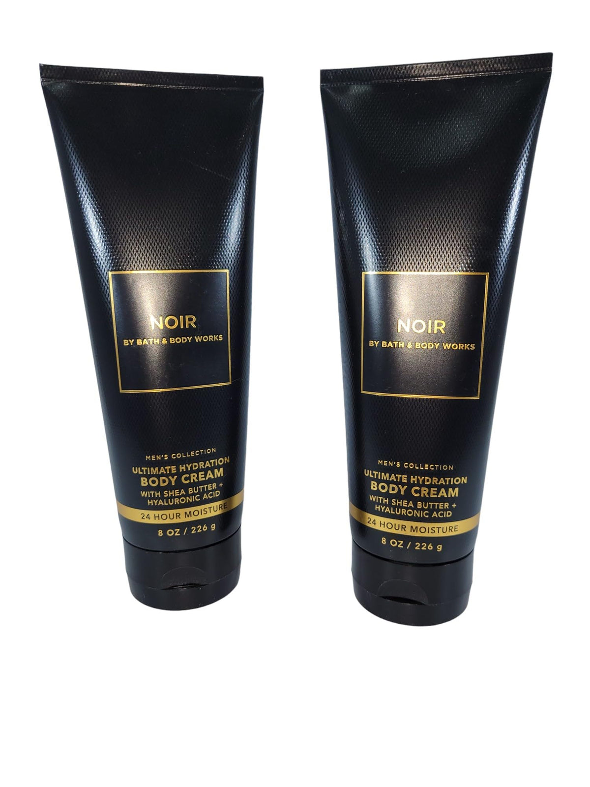 Bath & Body Works crème corps hyaluronique pour homme, flacon-pompe, hydratation durable et absorption rapide.
