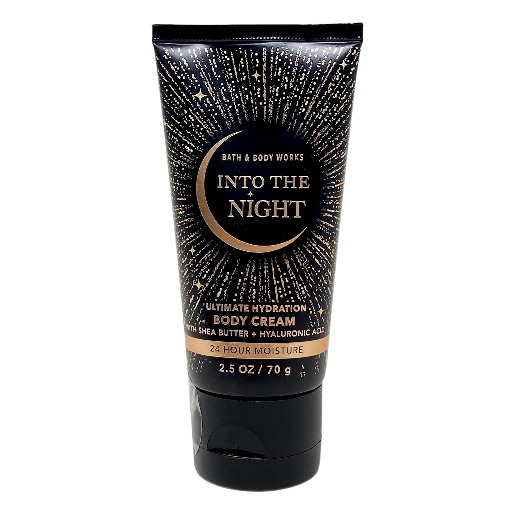 Crème corporelle Bath & Body Works format voyage Into the Nights, hydratation 24h.