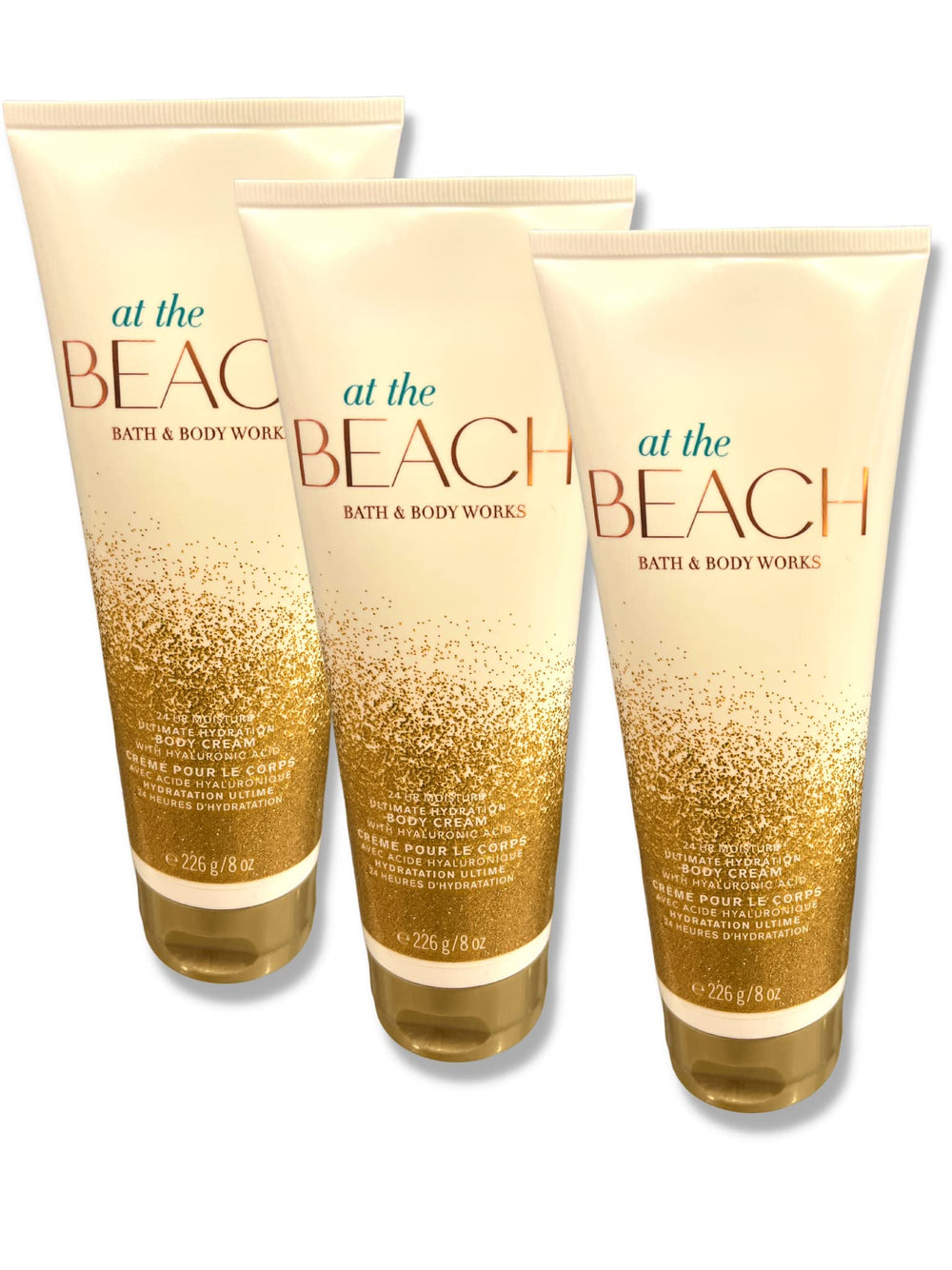 Bath & Body Works At The Beach crème hydratante en trio pour peau douce