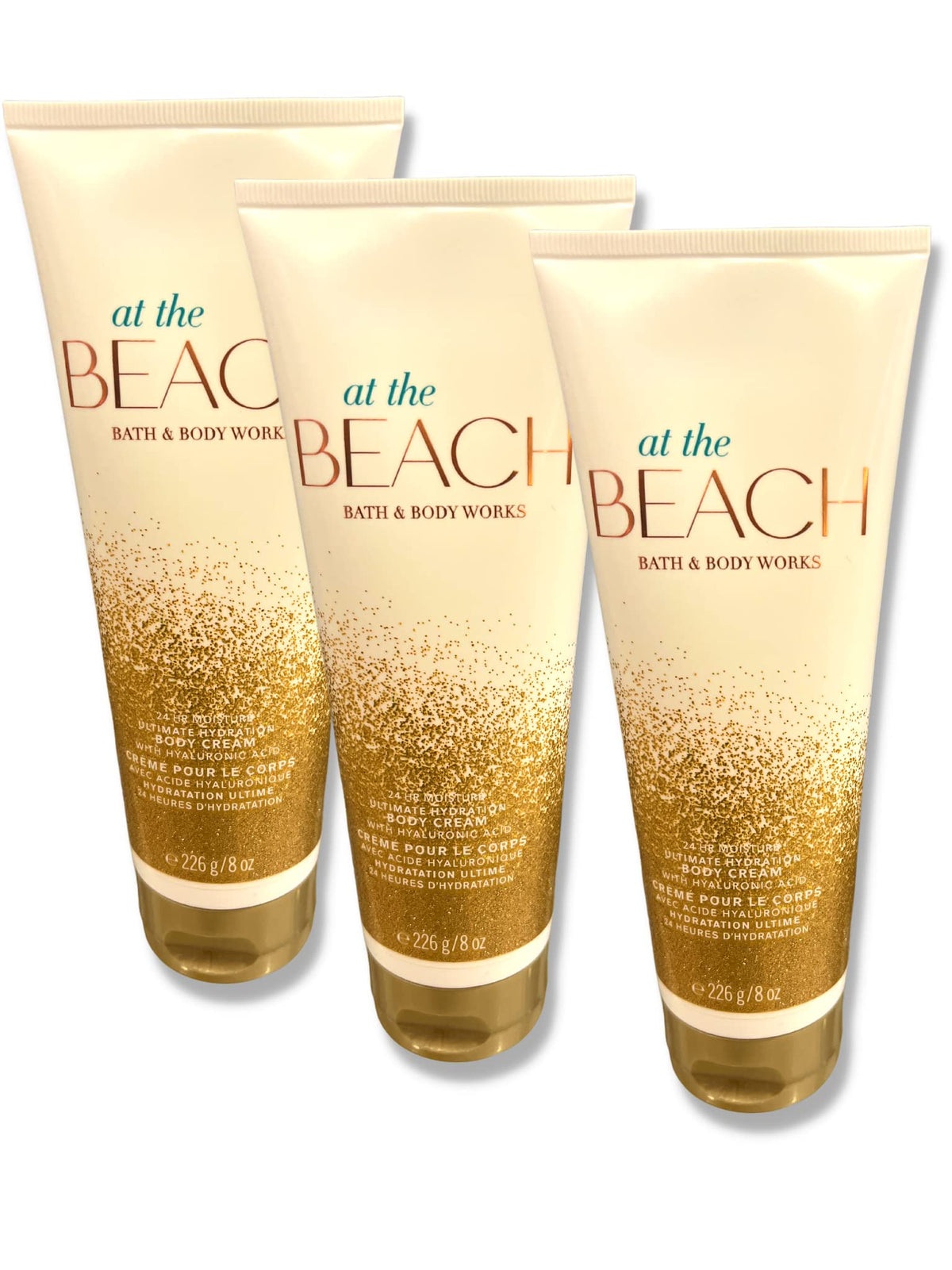 Bath & Body Works At The Beach crème hydratante en trio pour peau douce