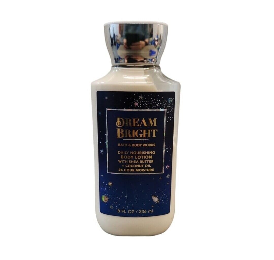 Lotion Dream Bright de Bath & Body Works, hydratation durable et peau douce après application