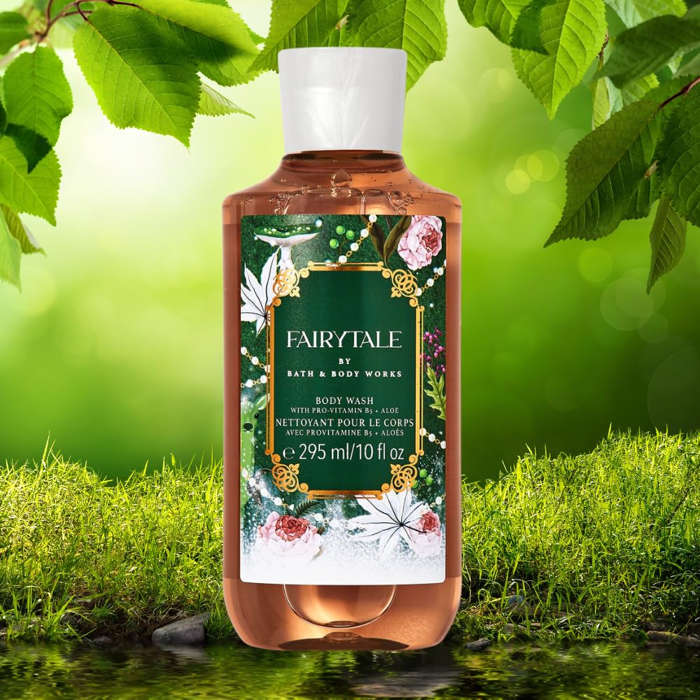 Fairytale Shower Gel lather demonstration for rich cleansing and moisturizing feel