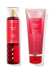 Forever Red coffret cadeau Bath & Body Works: parfum séduisant et hydratation durable.