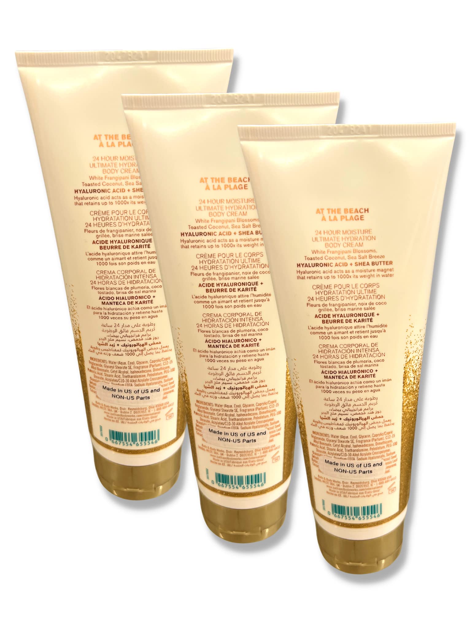 Bath & Body Works At The Beach parfum frangipanier et coco grillé pour hydratation