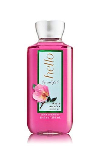 Gel-douche Hello Beautiful de Bath & Body Works, parfum floral apaisant pour la peau.