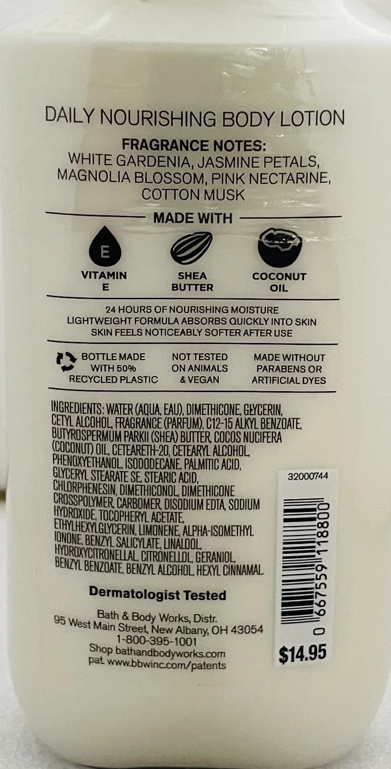 Hello Beautiful lotion de Bath & Body Works, texture rapide et peau douce après l'application