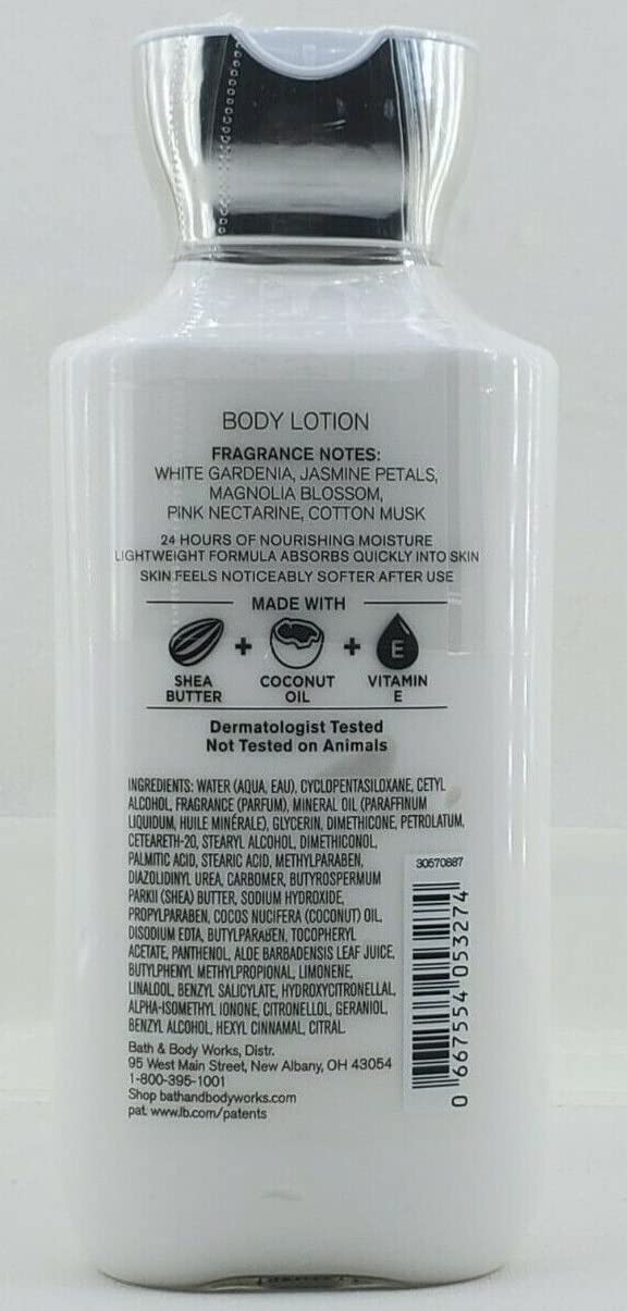 Bath & Body Works lotion texture close-up highlighting non-greasy feel