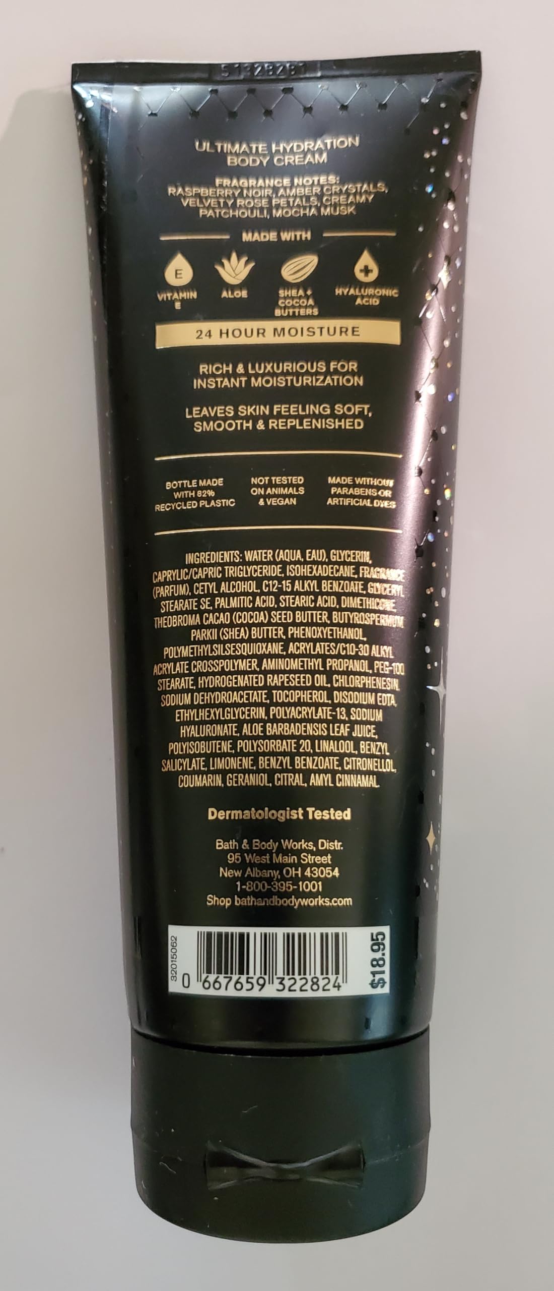 Emballage variable Bath & Body Works Into the Night, lot 2, présentation premium