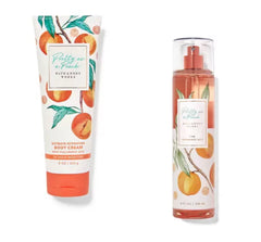Bath & Body Works Pretty as a Peach crème corps Ultra Shea pour hydratation durable.