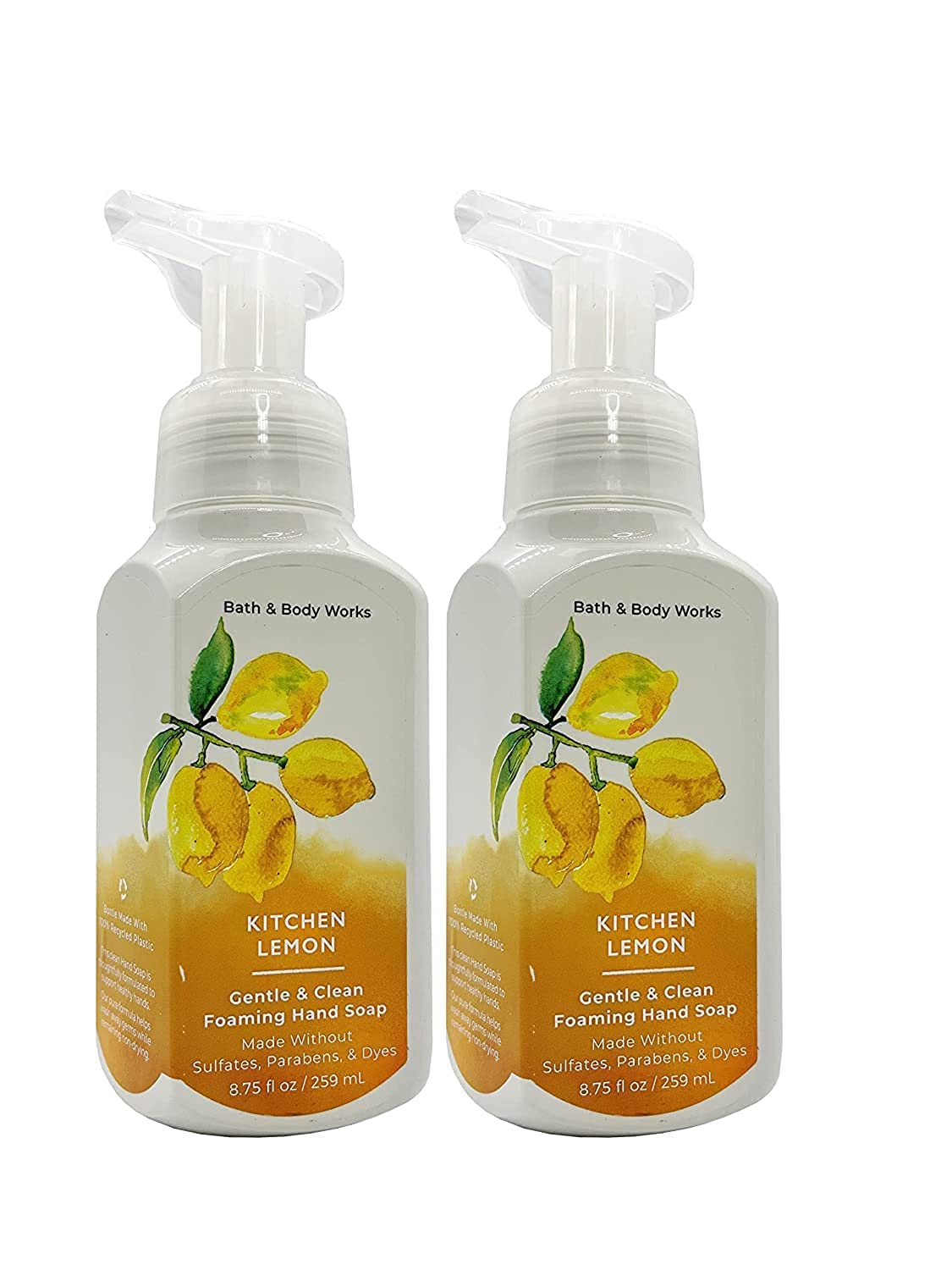 Bath & Body Works Kitchen Lemon – savon mousse pour les mains parfum citron rafraîchissant.