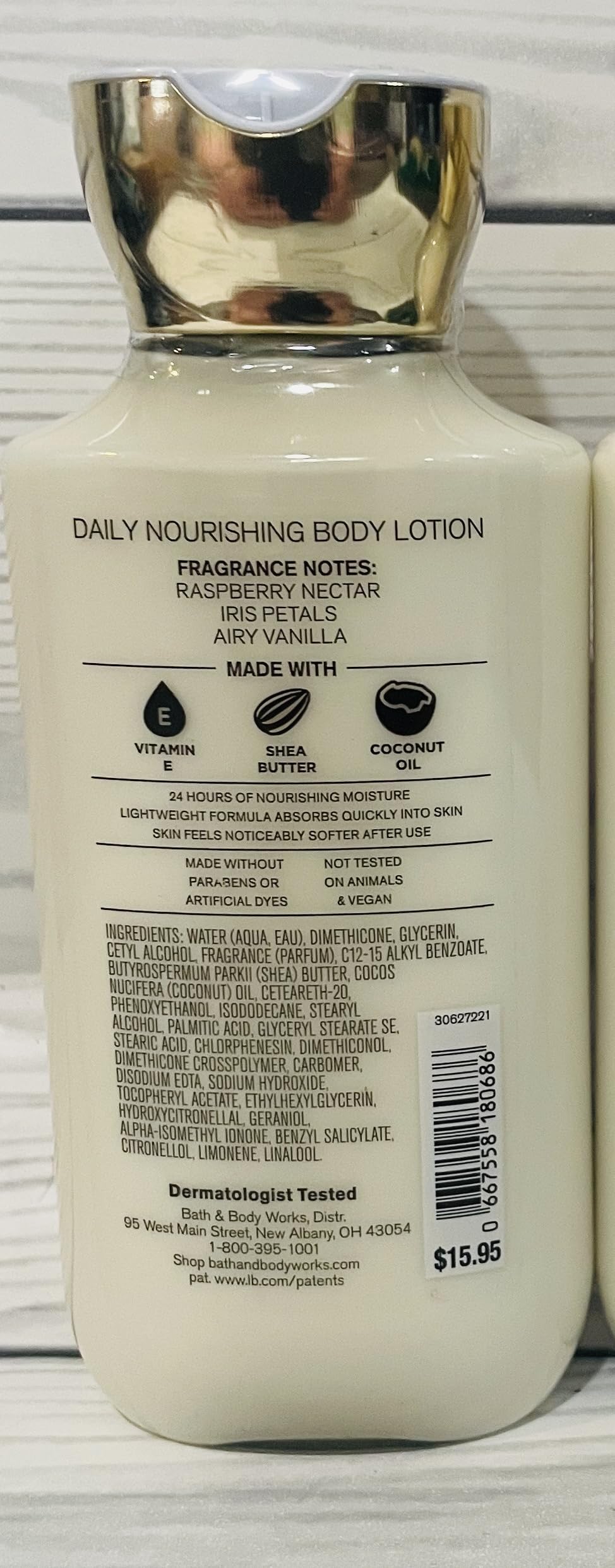 Étiquettes variables, emballage Bath & Body Works Butterfly prêt à offrir