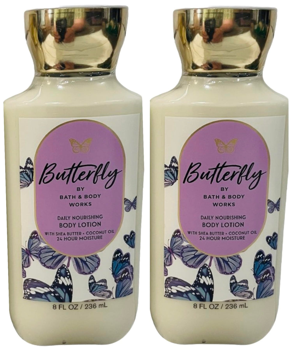 Pack de deux Bath & Body Works Butterfly, texture légère et parfum floral