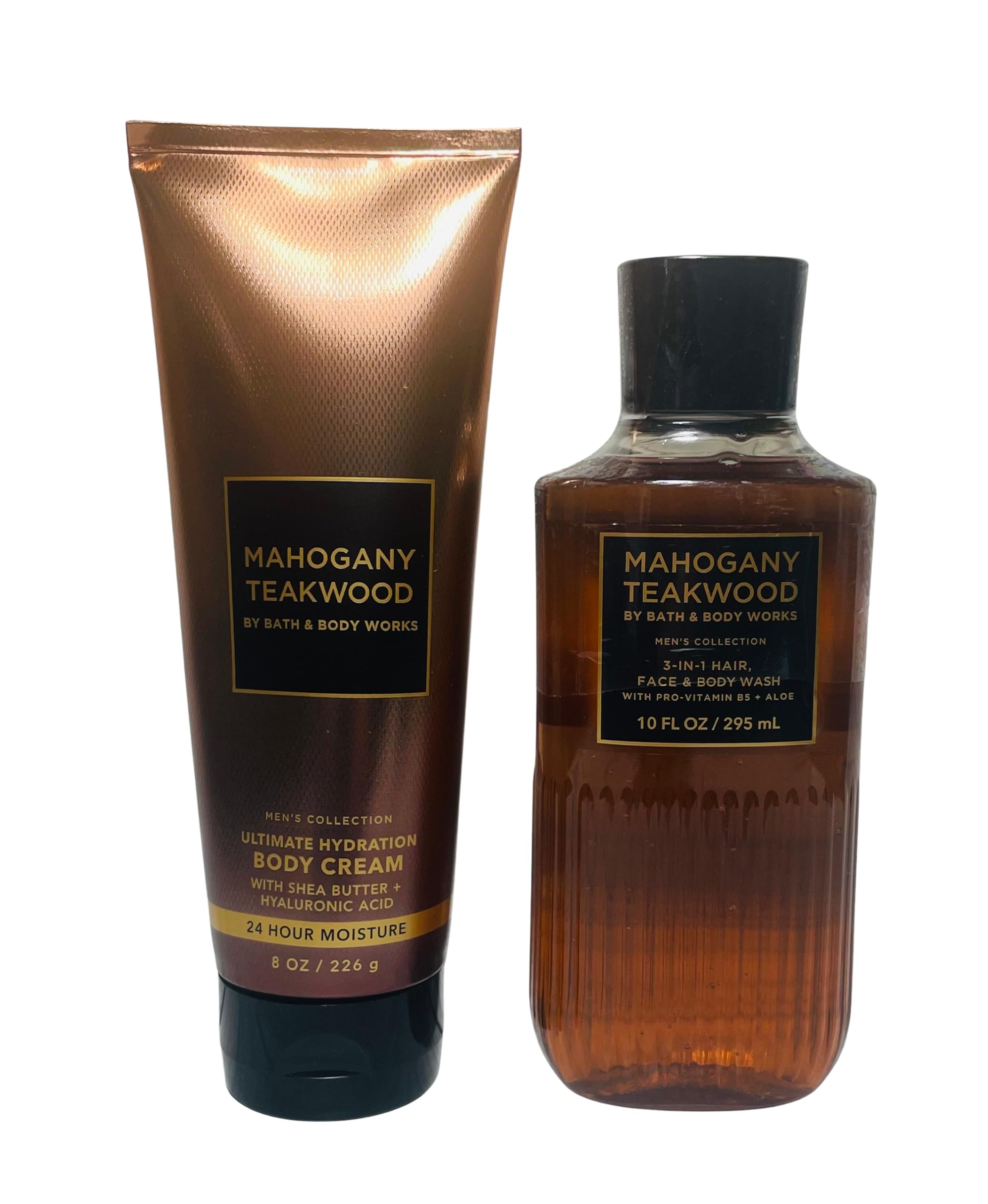 Bath & Body Works Mahogany Teakwood – douche 3 en 1, parfum boisé et frais