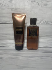 Bath & Body Works Mahogany Teakwood – ensemble deux pièces, rituel quotidien parfumé