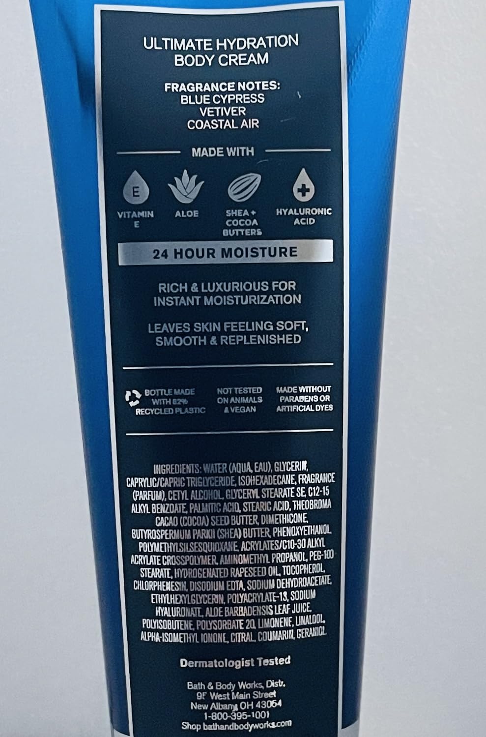 Bath and Body Works Ocean two-pack jar packaging designed for daily moisturization