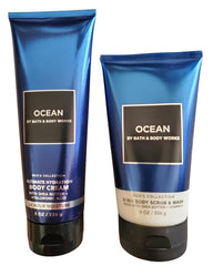 Crème hydratante Océan de Bath & Body Works – texture riche pour hydratation durable.