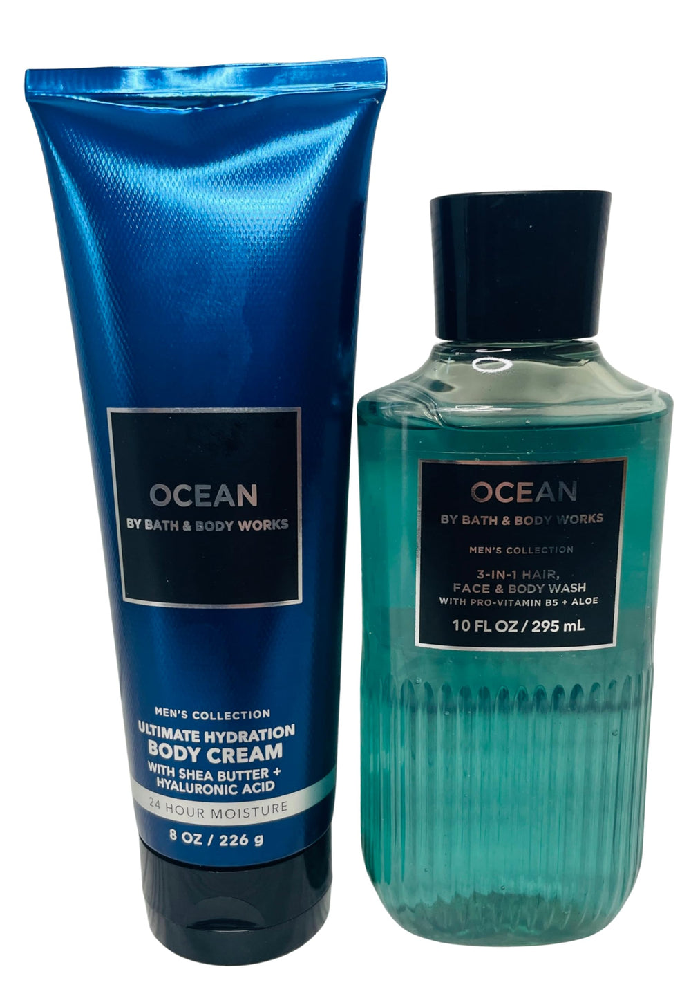 Bath-and-Body-Works Ocean – Gel-douche 3-en-1 en bouteille, parfum cyprès pour usage quotidien.