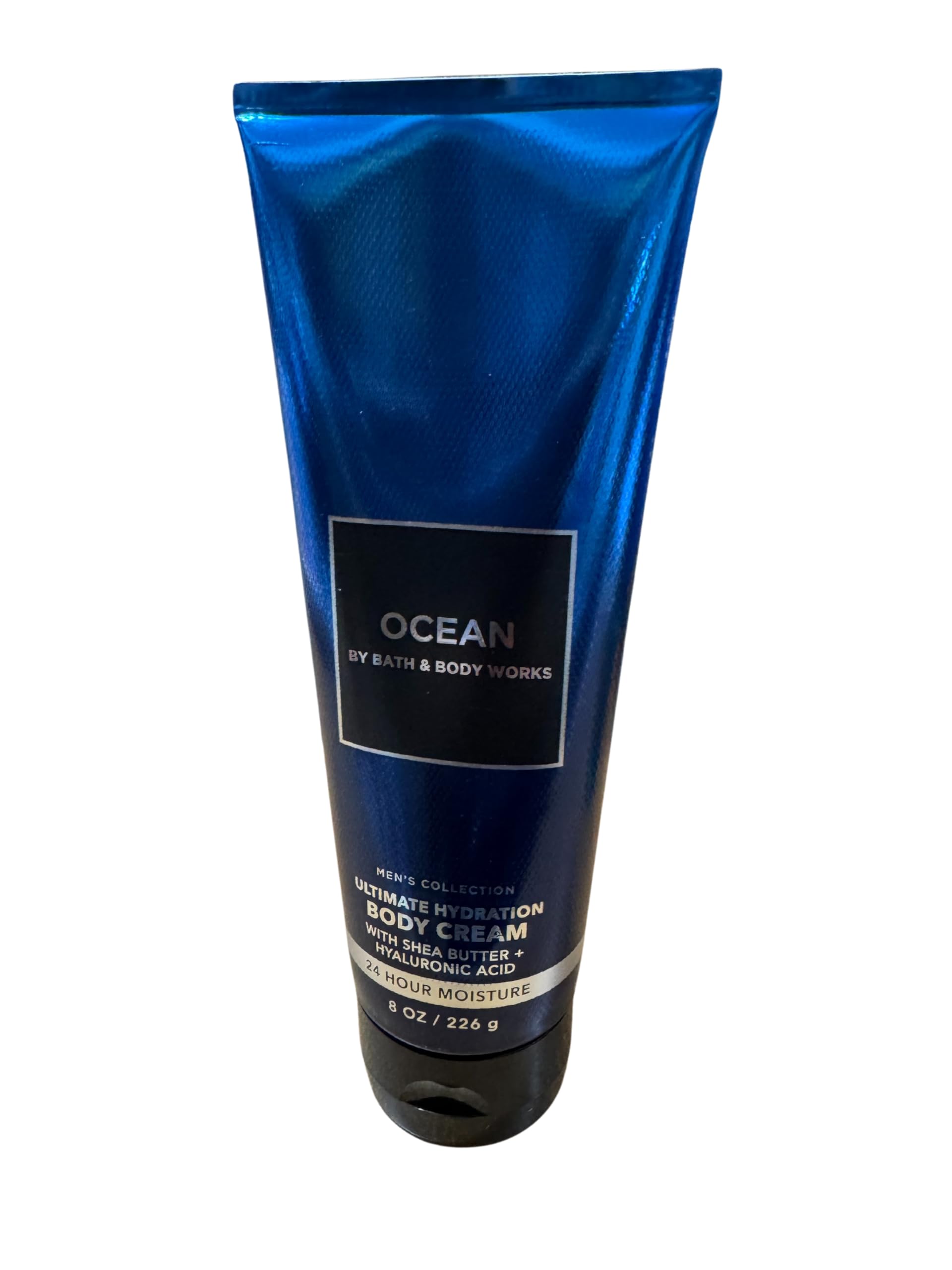 Bath-and-Body-Works Ocean – Ingrédients riches: vitamine E et aloe hydratants.