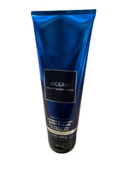 Bath-and-Body-Works Ocean – Ingrédients riches: vitamine E et aloe hydratants.