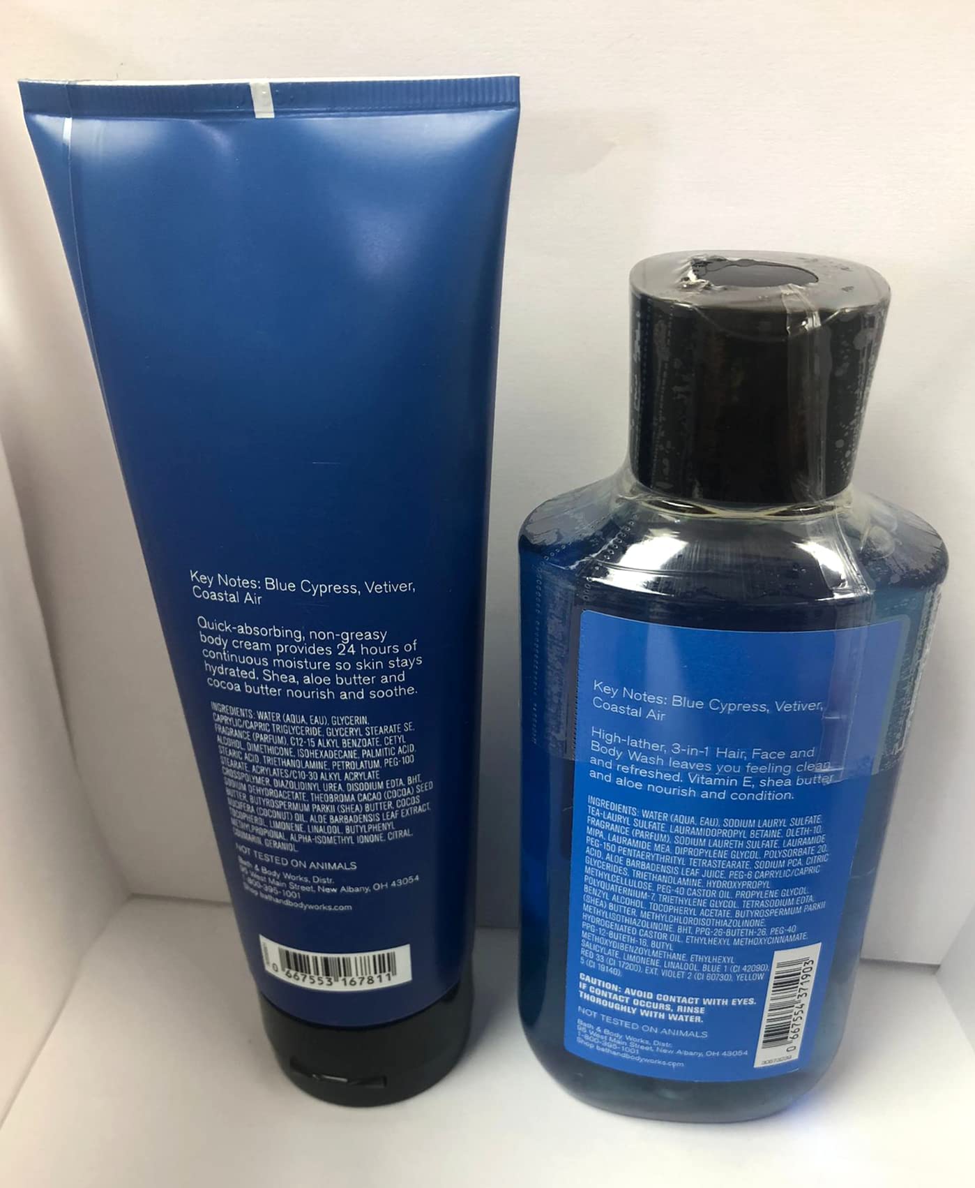 Bath & Body Works Ocean packaging recyclable à 82 pour cent.