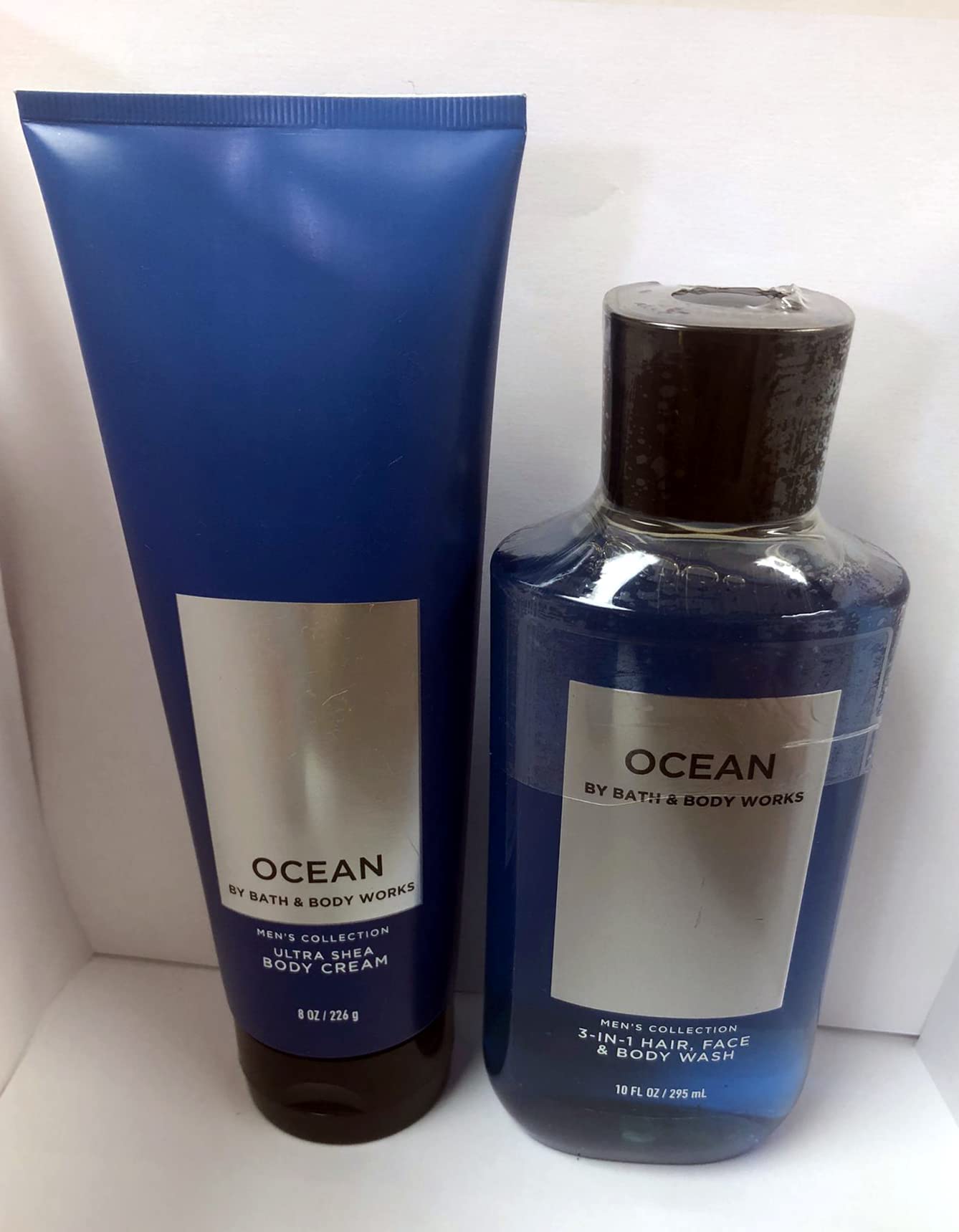 Bath & Body Works Ocean parfum cyprès et air marin.