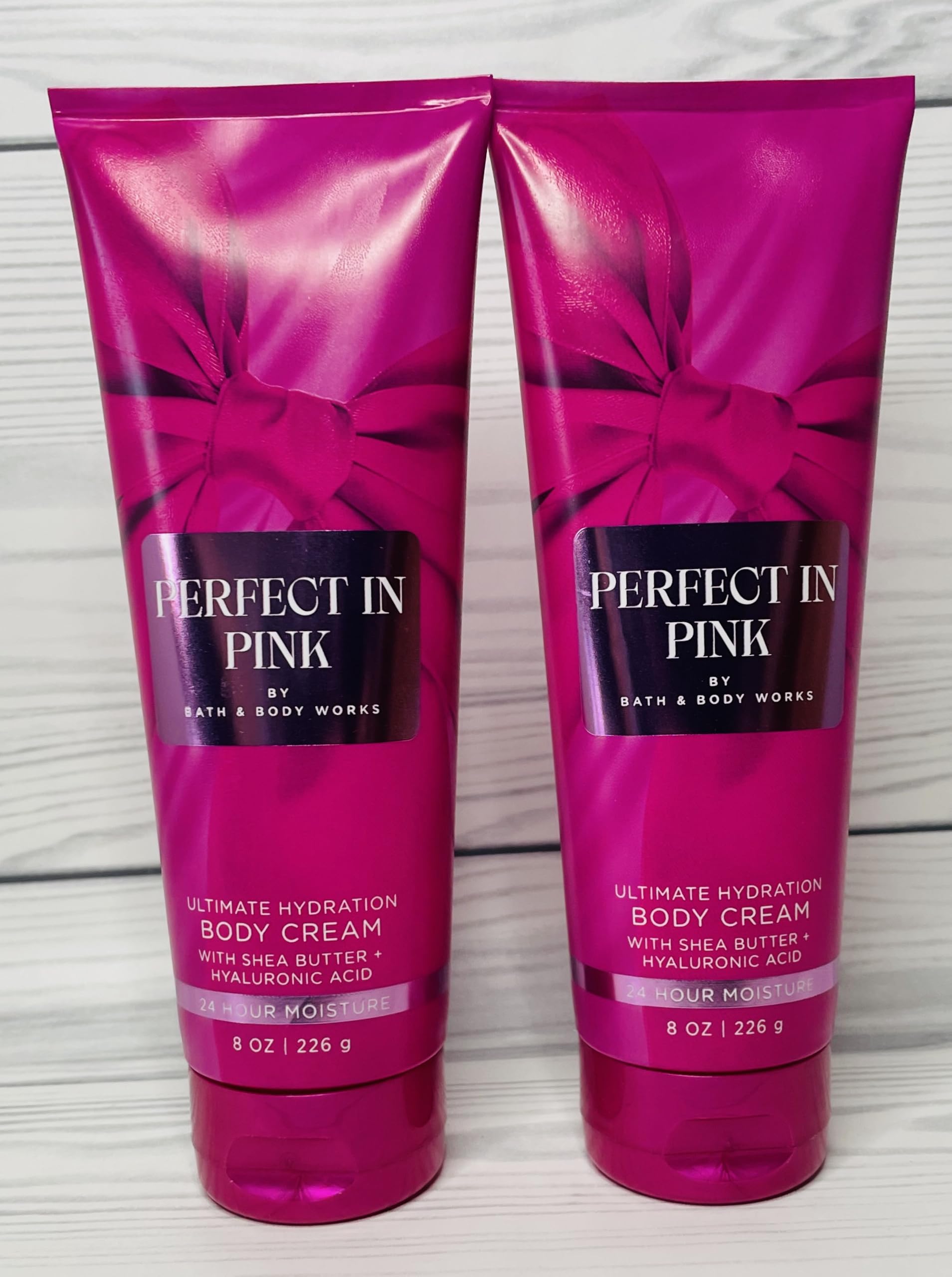 Bath & Body Works Perfect in Pink — texture crème riche pour hydrater rapidement la peau.