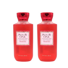 Bath & Body Works Shower Gel 2-pack bottle pour for a refreshing cleanse