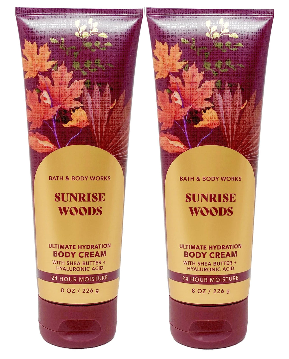Bath & Body Works Sunrise Woods Crème pour le corps Ultra Shea, hydratation longue durée.