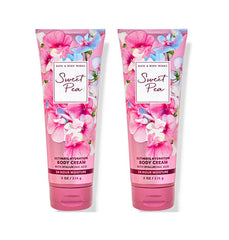Bath & Body Works Sweet Pea Ultra Shea Body Cream 8 oz for all-day hydration and delicate fragrance.