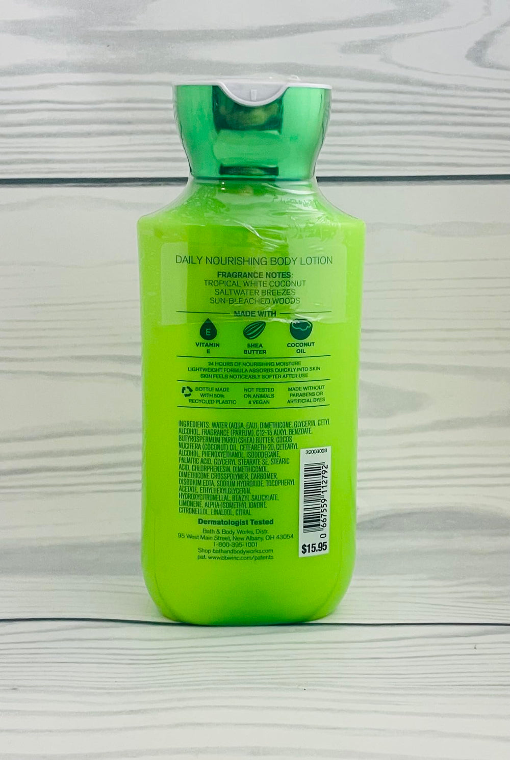 Bath & Body Works Waikiki Coconut – duo de bouteilles 8 oz, parfum estival.